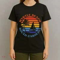 Myrtle Beach South Carolina Summer Vacation T-Shirt thumb 4