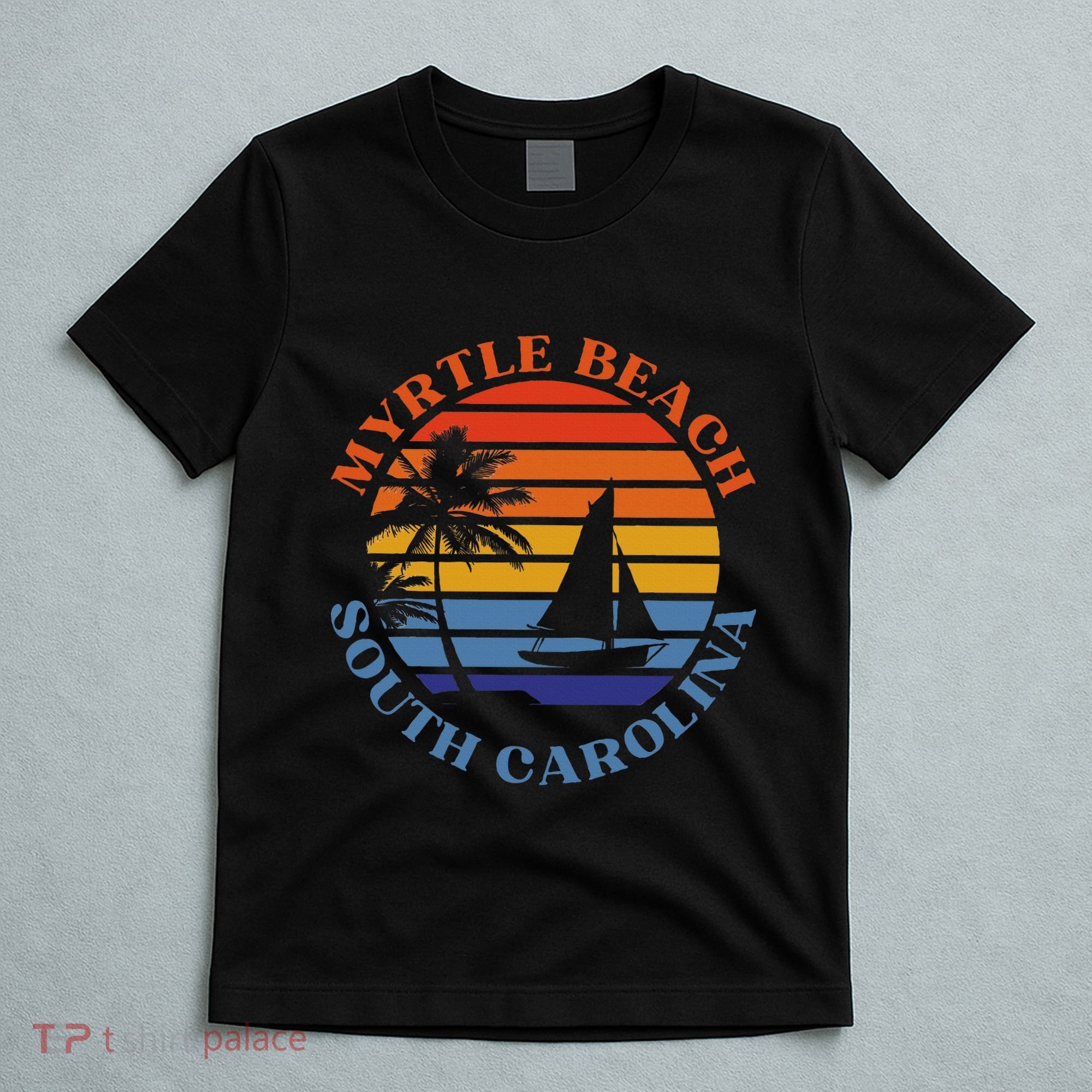 Myrtle Beach South Carolina Summer Vacation T-Shirt