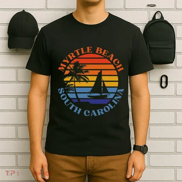Myrtle Beach South Carolina Summer Vacation T-Shirt