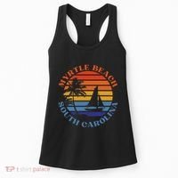 Myrtle Beach South Carolina Summer Vacation Women's Tank Top thumb 0