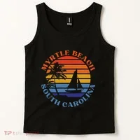 Myrtle Beach South Carolina Summer Vacation Tank Top thumb 2