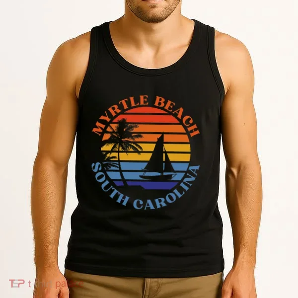 Myrtle Beach South Carolina Summer Vacation Tank Top