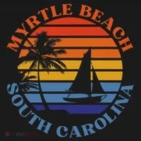 Myrtle Beach South Carolina Summer Vacation Tank Top thumb 6