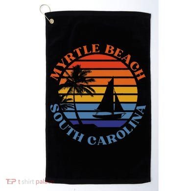 Myrtle Beach South Carolina Summer Vacation Golf Towel
