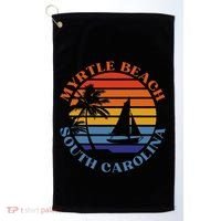Myrtle Beach South Carolina Summer Vacation Golf Towel thumb 0