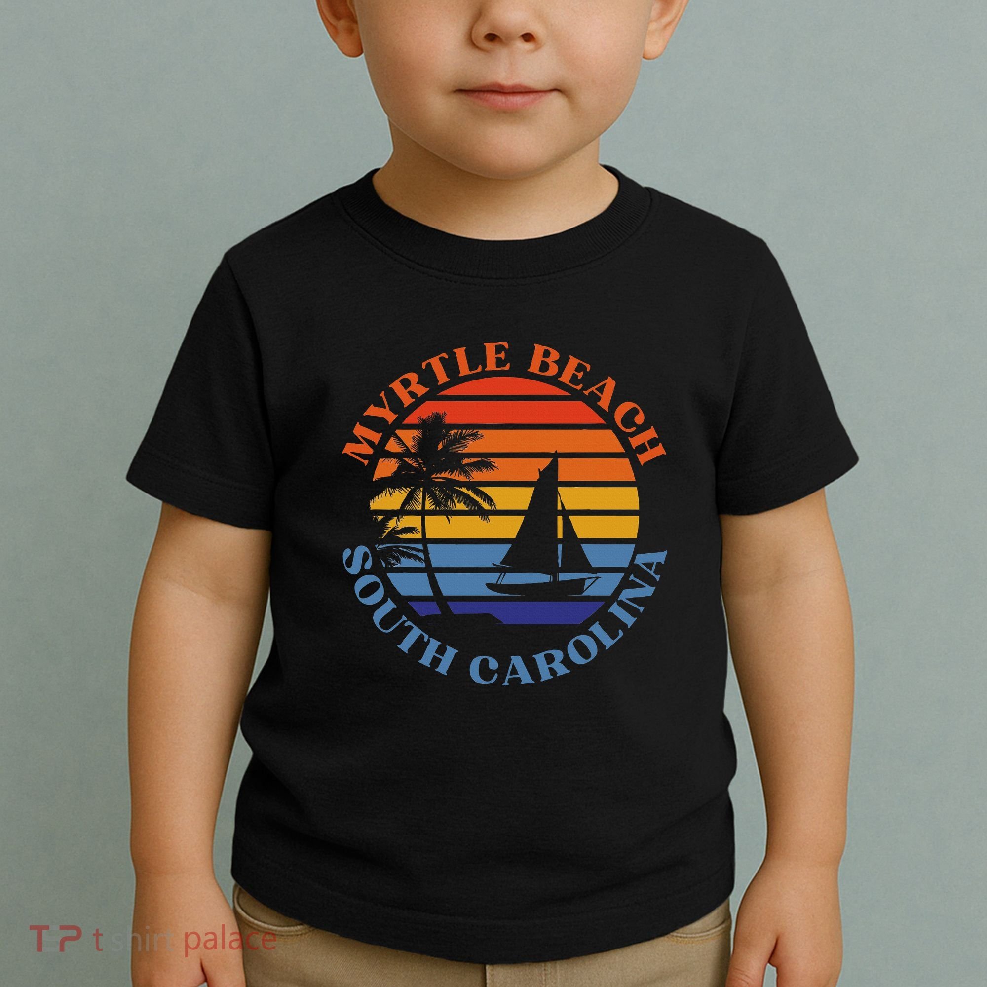 Myrtle Beach South Carolina Summer Vacation Toddler T-Shirt