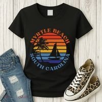Myrtle Beach South Carolina Summer Vacation Women's T-Shirt thumb 3