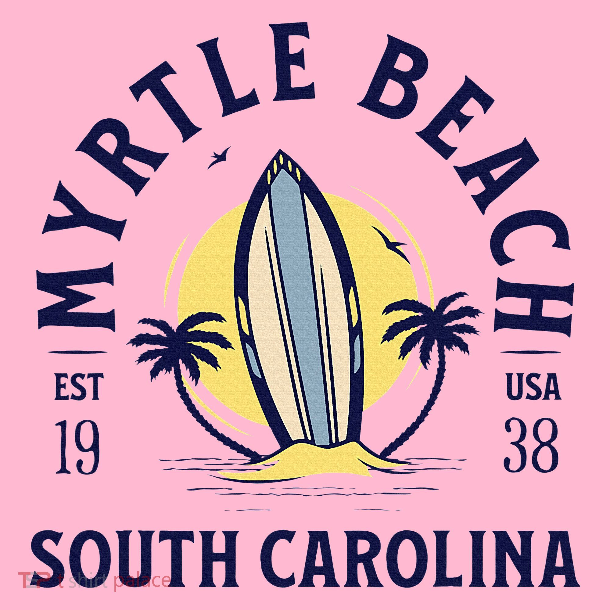 Myrtle Beach South Carolina Surf Summer Vacation Coaster