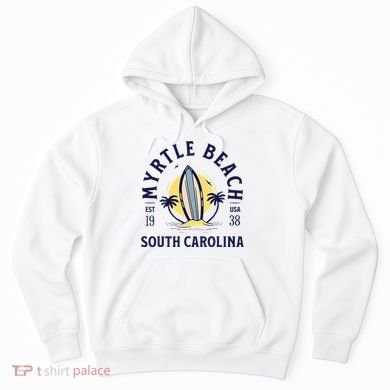 Myrtle Beach South Carolina Surf Summer Vacation Hoodie