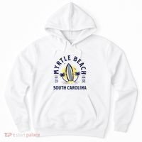 Myrtle Beach South Carolina Surf Summer Vacation Hoodie thumb 0