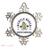 Myrtle Beach South Carolina Surf Summer Vacation Ornament thumb 0