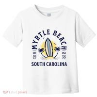 Myrtle Beach South Carolina Surf Summer Vacation Toddler T-Shirt thumb 0