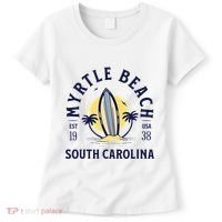 Myrtle Beach South Carolina Surf Summer Vacation Women's T-Shirt thumb 0