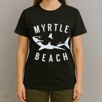 Myrtle Beach South Carolina Shark SC Souvenir T-Shirt thumb 4