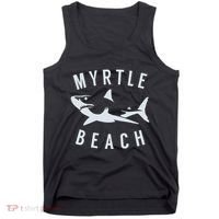 Myrtle Beach South Carolina Shark SC Souvenir Tank Top thumb 0