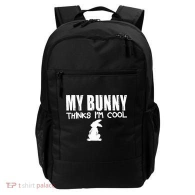 My Bunny Thinks IM Cool Rabbit Backpack
