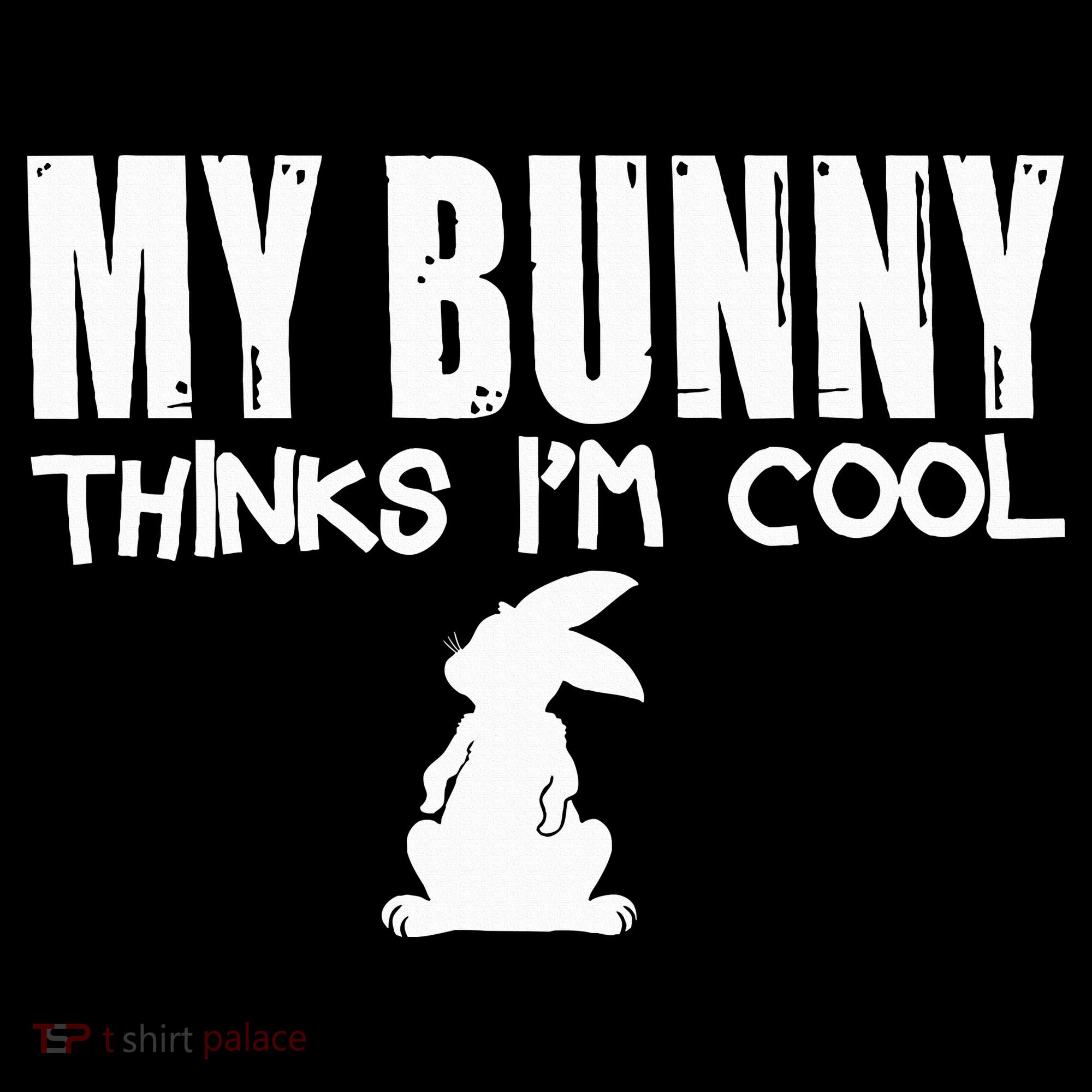 My Bunny Thinks IM Cool Rabbit Women's Hoodie