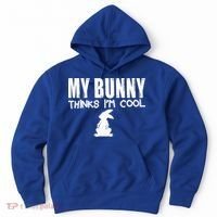 My Bunny Thinks IM Cool Rabbit Hoodie thumb 0