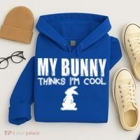 My Bunny Thinks IM Cool Rabbit Hoodie thumb 4
