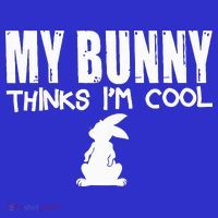 My Bunny Thinks IM Cool Rabbit Apron thumb 3