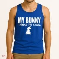 My Bunny Thinks IM Cool Rabbit Tank Top thumb 3