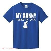 My Bunny Thinks IM Cool Rabbit Kids T-Shirt thumb 0