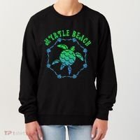 Myrtle Beach T Retro Tribal Turtle Gift Women's Sweatshirt thumb 0