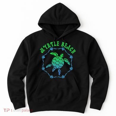 Myrtle Beach T Retro Tribal Turtle Gift Hoodie