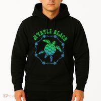Myrtle Beach T Retro Tribal Turtle Gift Hoodie thumb 2