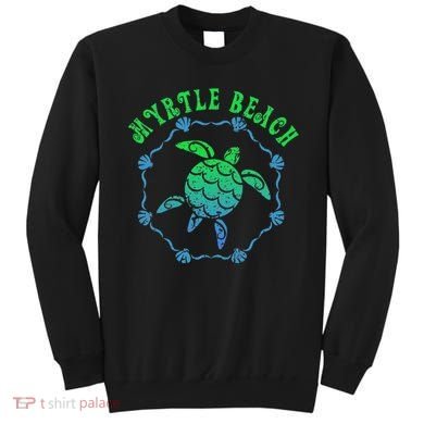 Myrtle Beach T Retro Tribal Turtle Gift Sweatshirt