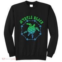 Myrtle Beach T Retro Tribal Turtle Gift Sweatshirt thumb 0