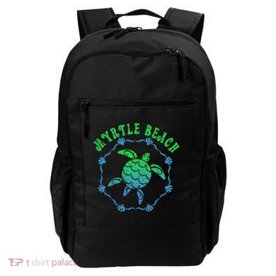 Myrtle Beach T Retro Tribal Turtle Gift Backpack