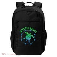 Myrtle Beach T Retro Tribal Turtle Gift Backpack thumb 0