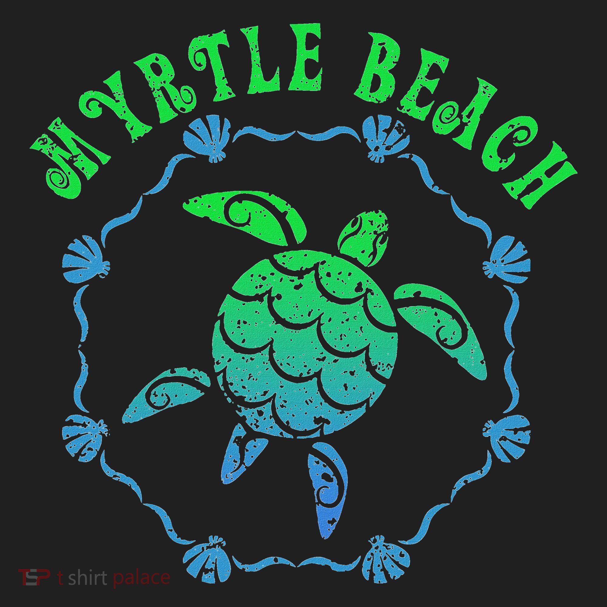 Myrtle Beach T Retro Tribal Turtle Gift Beanie