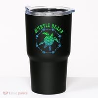 Myrtle Beach T Retro Tribal Turtle Gift Tumbler thumb 0