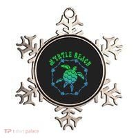 Myrtle Beach T Retro Tribal Turtle Gift Ornament thumb 0