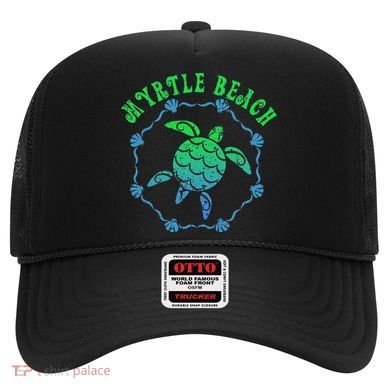 Myrtle Beach T Retro Tribal Turtle Gift Hat