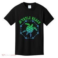 Myrtle Beach T Retro Tribal Turtle Gift Kids T-Shirt thumb 0