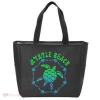 Myrtle Beach T Retro Tribal Turtle Gift Tote Bag thumb 0