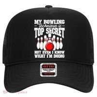 My Bowling Technique Is Top Secret Funny Bowling Bowler Hat thumb 0