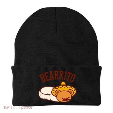Mexican Bearrito Teddy Bear Burrito With Mustache Beanie