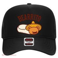 Mexican Bearrito Teddy Bear Burrito With Mustache Hat thumb 0