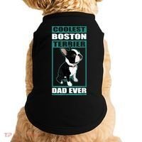 Men Boston Terrier Dad Dog Owner Boston Terrier Doggie Tank thumb 0