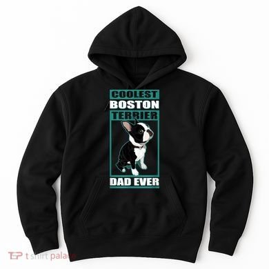 Men Boston Terrier Dad Dog Owner Boston Terrier Hoodie