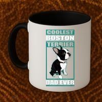Men Boston Terrier Dad Dog Owner Boston Terrier Coffee Mug thumb 2