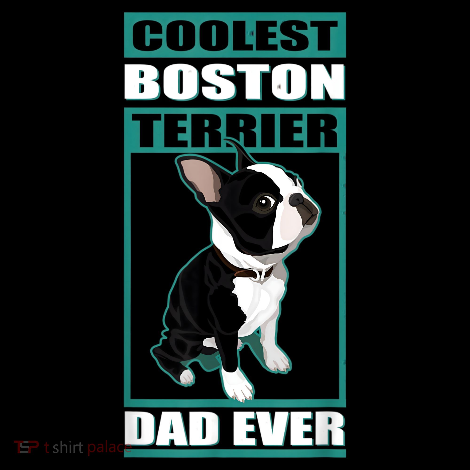 Men Boston Terrier Dad Dog Owner Boston Terrier Coffee Mug