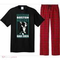 Men Boston Terrier Dad Dog Owner Boston Terrier Pajama Set thumb 0