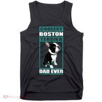 Men Boston Terrier Dad Dog Owner Boston Terrier Tank Top thumb 0