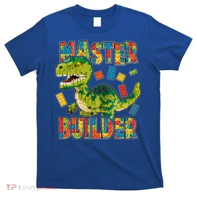 Master Builder T-Rex Dinosaur T-Shirt
