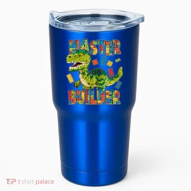 Master Builder T-Rex Dinosaur Tumbler